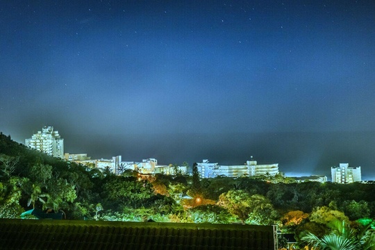 The view at night - Self Catering Apartments in Ballito