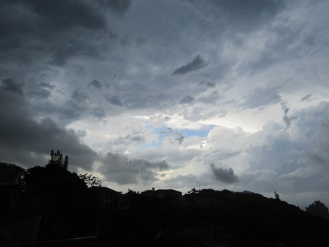 Stunning clouds at billfish apartments - Self catering accommodation in Ballito